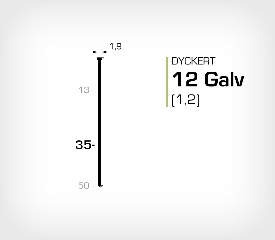 Dyckert 12/35 (SKN 12-35) Galv