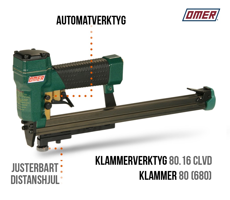 Klammerverktyg 80.16 CLVD - Automatverktyg