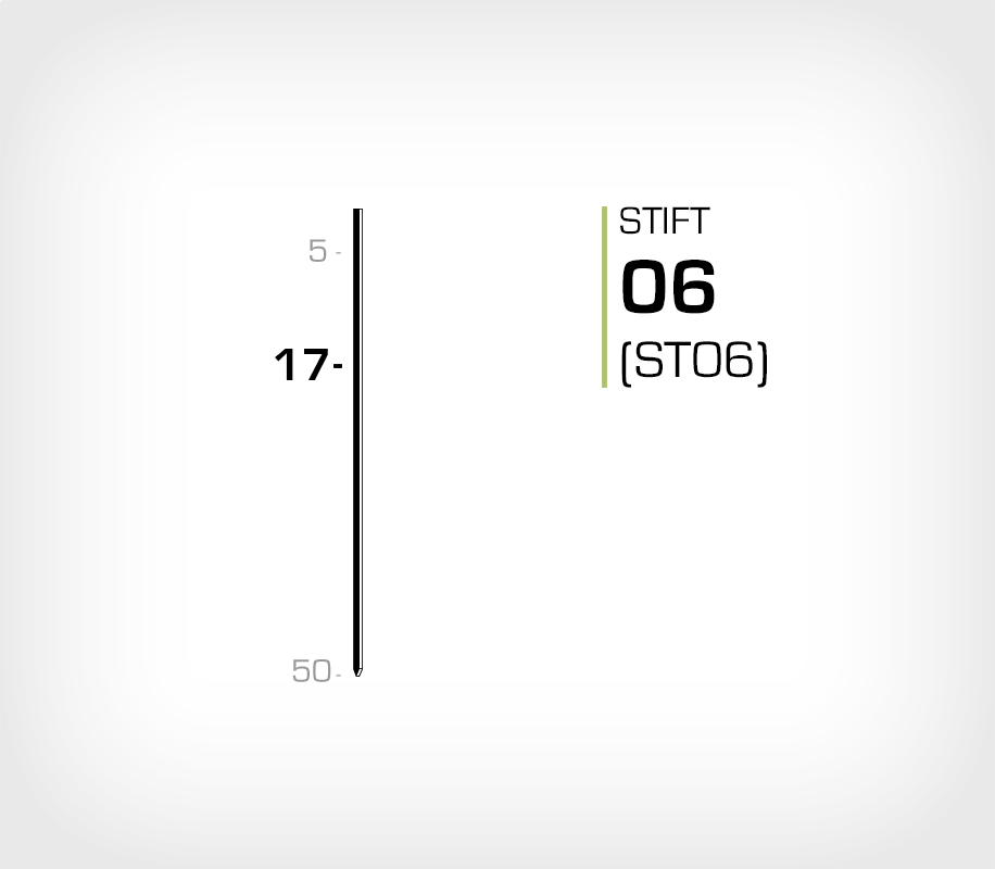 Stift 6/17 Stanox - Stiftverktyg