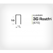 Klammer 3G/10 SS Rostfri (670-10 SS) - 10000 st / ask