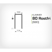 Klammer 80/8 SS (Rostfri)