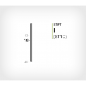 Stift I/18 Galv - Stiftverktyg